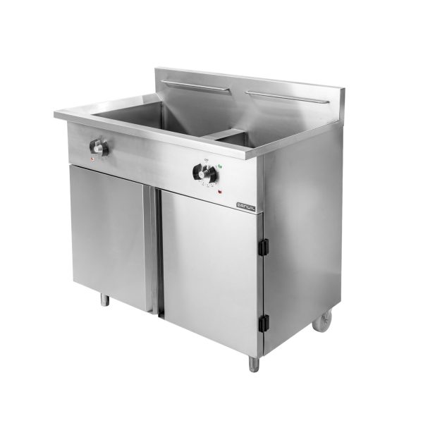 FISH FRYER – 2 X 20LT  33kW ELECTRIC