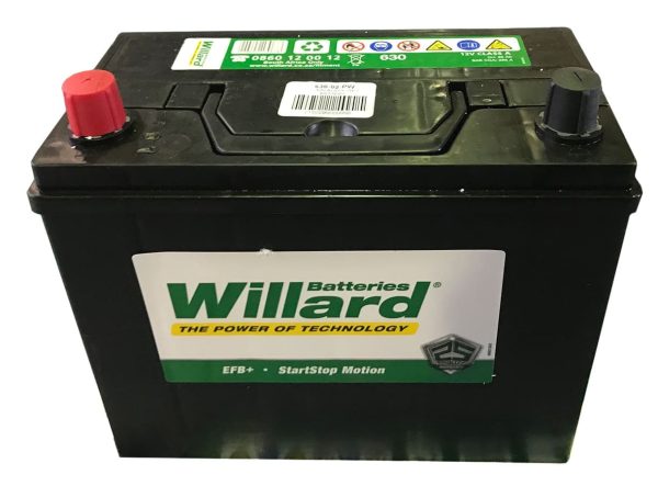 630 - 295CCA Willard Battery