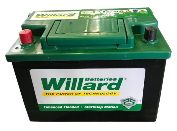 657 - 590CCA Willard Battery