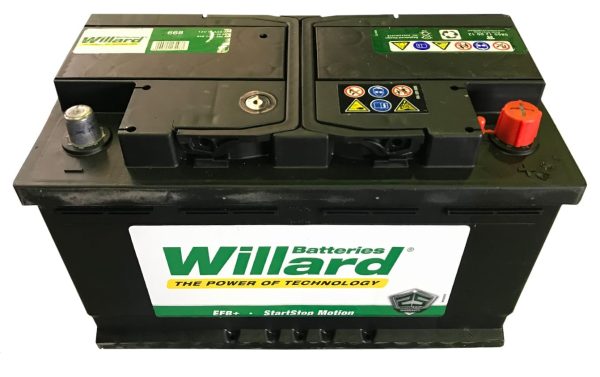 668 - 590CCA Willard Battery
