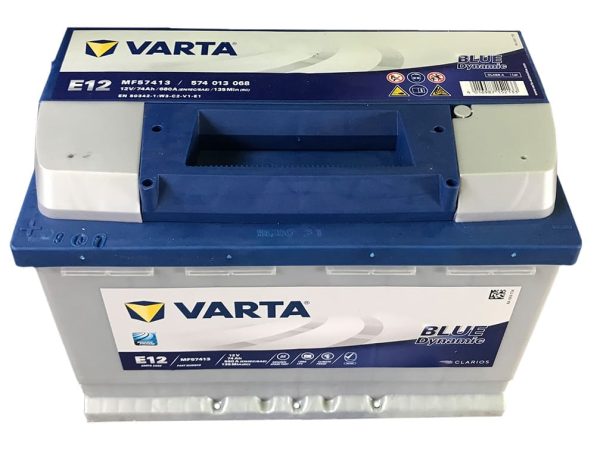 657 - 680CCA - E12 Varta Blue Battery