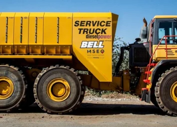 MSEQ Service Truck on BELL B40