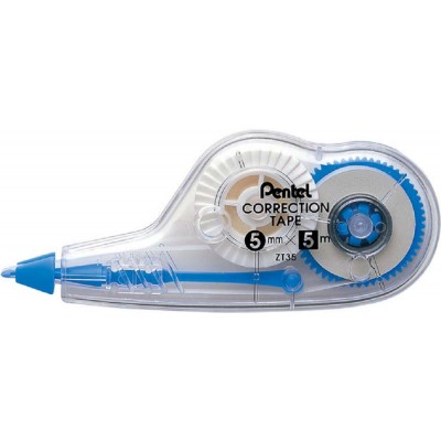 ZT35 W PENTEL CORRECTION TAPE 5mm X 5M