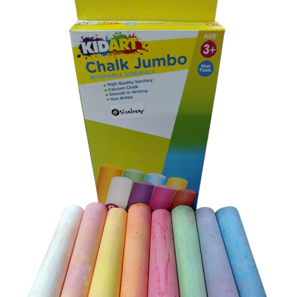 CK JO8C Jumbo / Sidewalk Chalk 8 Piece