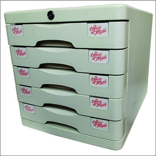US 22AK 5 Draw Cabinet with Lock ( Deep Tray ) Office Mate