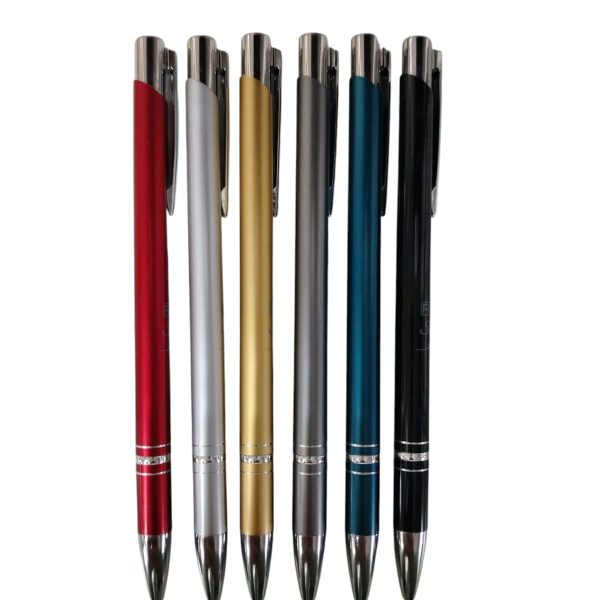 SKIN METALLIC Flair SKIN Metallic 0 7 Fine Ball Pen Black Ink