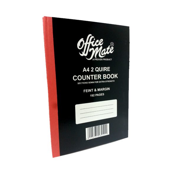 2Q A4 Office Mate Counter Book F/M