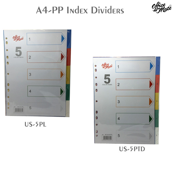 5 TB   A 5 Position Plain Colour Office Mate