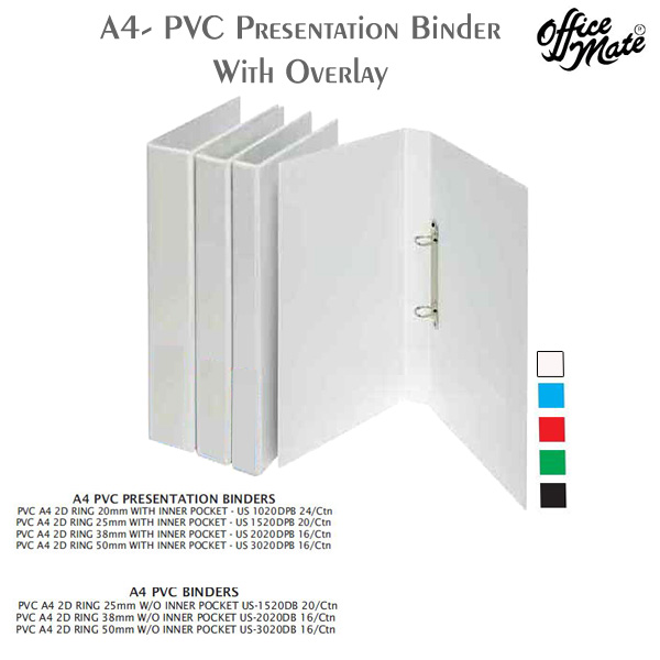 US   3020 DPB  Pvc   2 D Ring   50mm Without Pocket