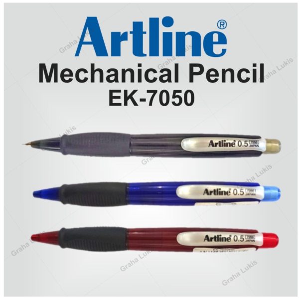 EK 7050 Artline Mechanical Pencil + Rubbergrip 0 5