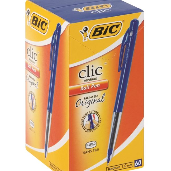 BIC Clic Medium Black / Blue / Red / Green
