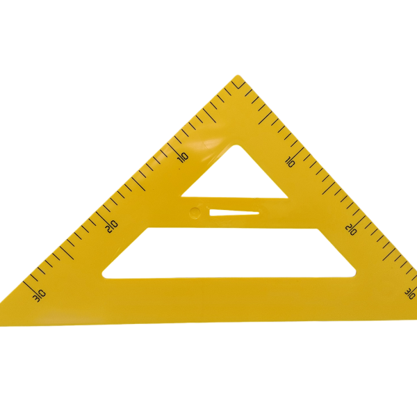 29030 36 cm Plastic 45 Degree Set Square