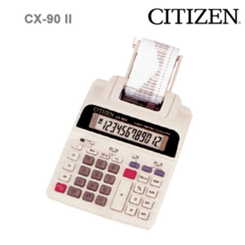 CX91   11 Citizen Printer 12 Digit Battery Operated 2 Colour T/F