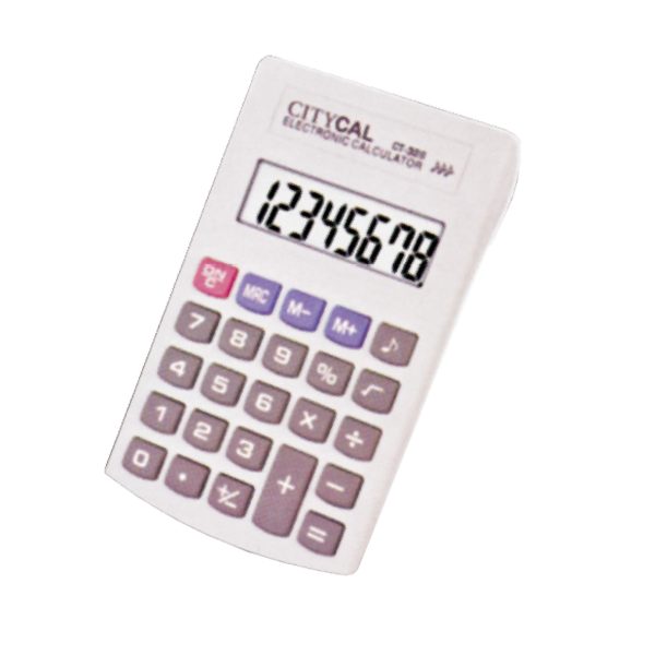 CT230 City Cal 8 Digit Large Display