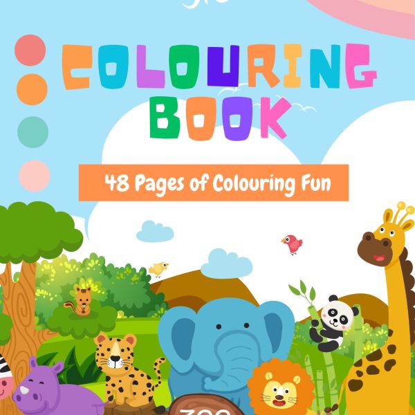 Office Mate A4 Colouring Book 48 Pages