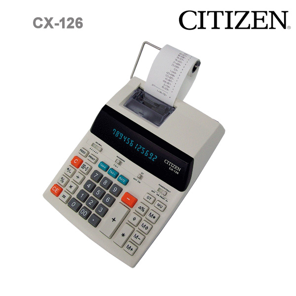 CX 126 Citizen Printer 12 Digit   2 Colour Print +  Tax Function