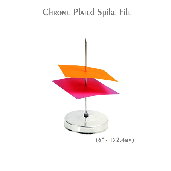 Metal Chrome Plated Spike File