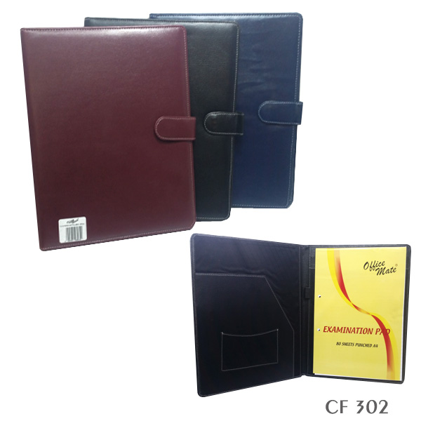 CF 302 80 SHT A4 Conference Folders with Pad + Loop Belt PVC