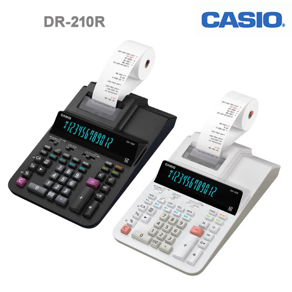 DR   120 R Casio 12 Digit Printer Calculator Cost / Sell / Marg