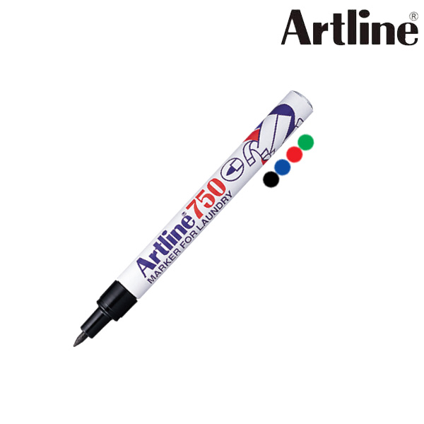 EK 750 Artline Laundry Marker Black