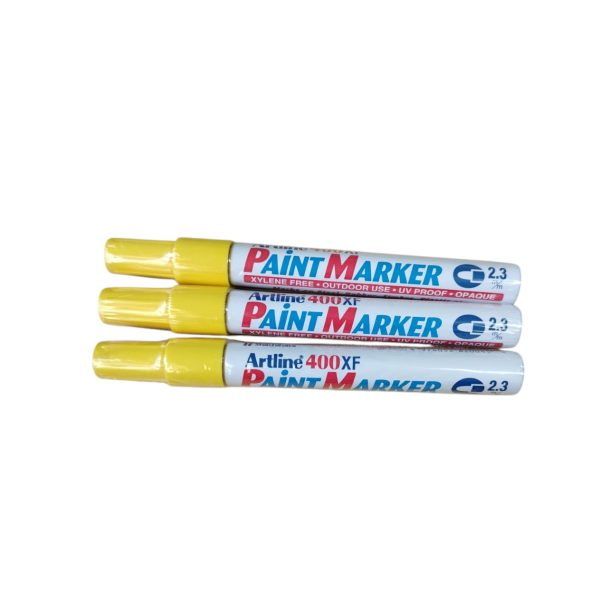 EK 400 Artline Paint Marker Yellow Only