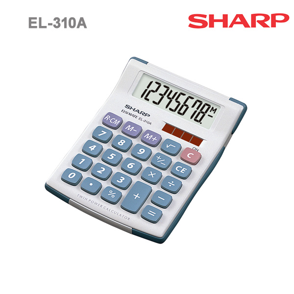 EL 310 A Sharp 8 D Hand Held 116 x 87 x 20 mm