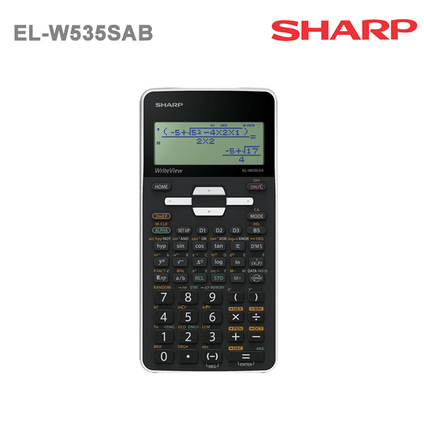 EL W535 SAB Sharp Scientific 330 Functions Blue / Red / White