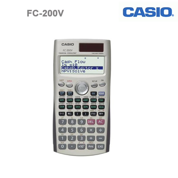 FC200V Casio Financial Dual Power