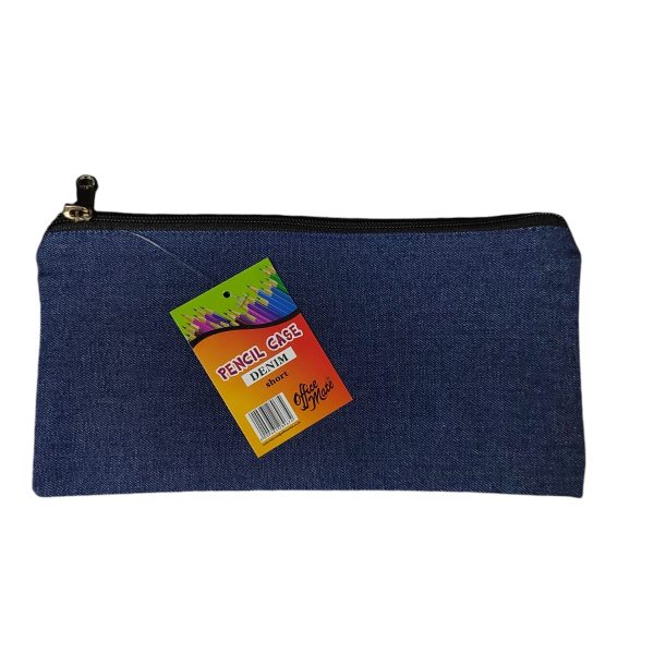 Office Mate Denim Pencil Case   Short