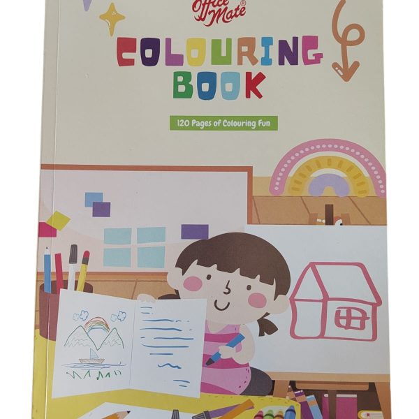 Office Mate A4 Colouring Book