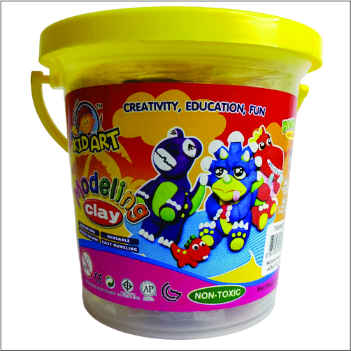 T400 / 8C / T 8 Colour Modelling Clay in Bucket