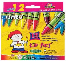 J012 KID ART 12 Piece Set Jumbo