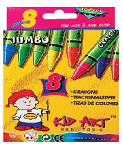 KID ART JUMBO CRAYONS J 08