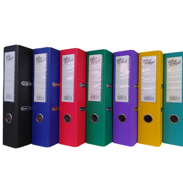 B143500011 BAN059 Lever Arch Files 70 mm Laminated Blue