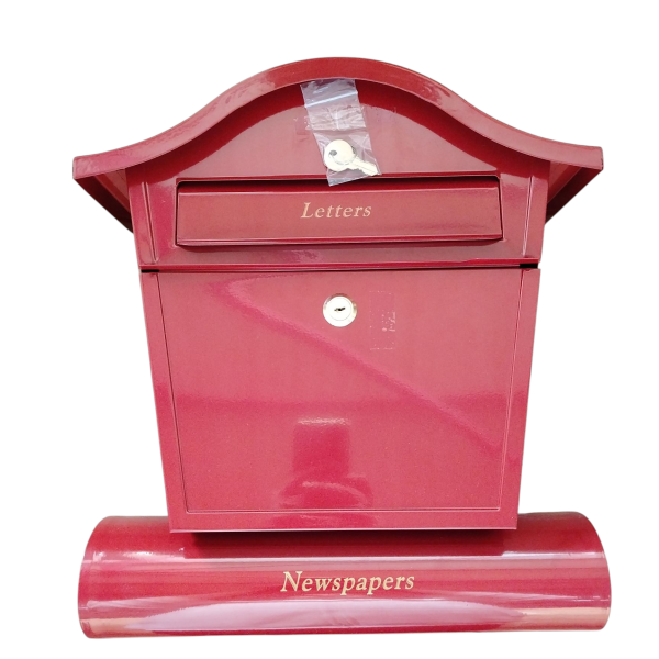 PB 19 Metal Postal Mail Boxes With Roll Holder