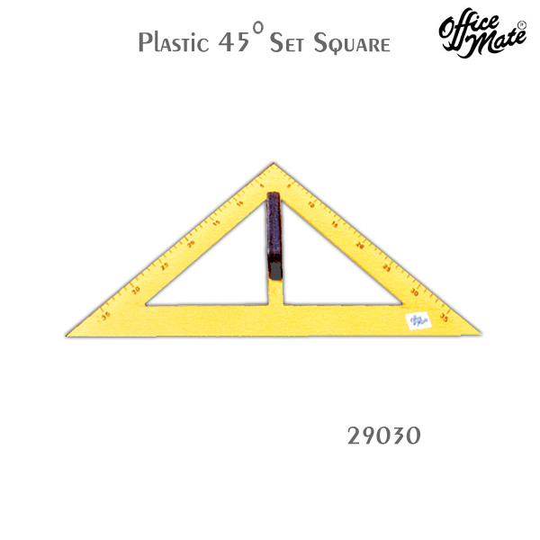 Plastic 45 Set Square   29030