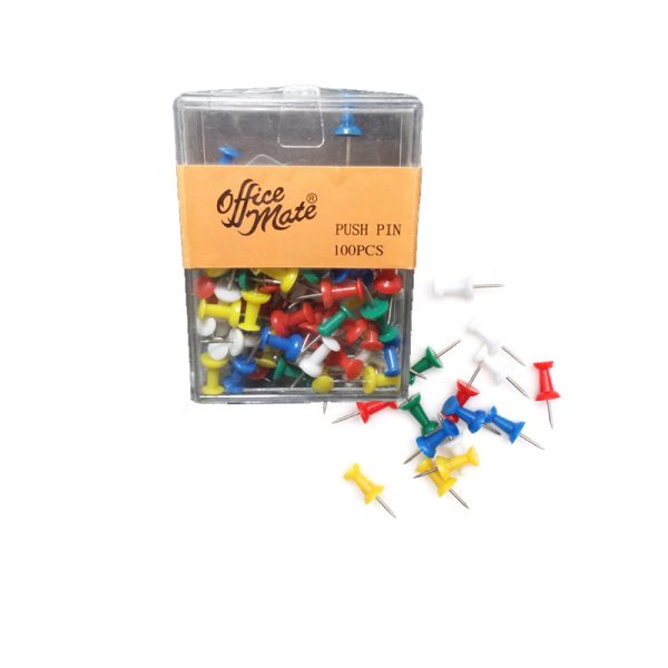 46523 Push Pins   Reel Shape Assorted Colour