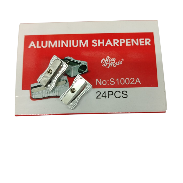 WEDGE TYPE S1002A METAL SHARPENER SINGLE HOLE ALLUMINIUM