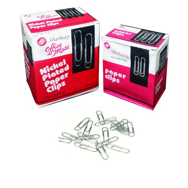 33mm Paper Clips   Large Silver
