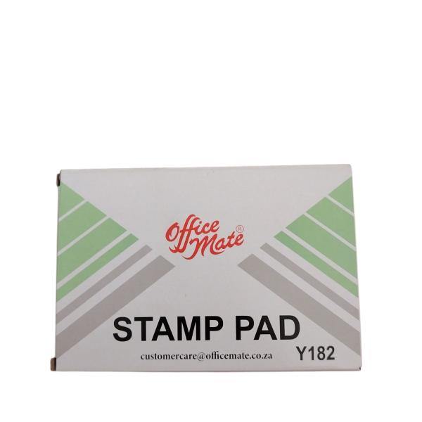 Y182 STAMP PAD METAL UNINKED 122 x 85mm