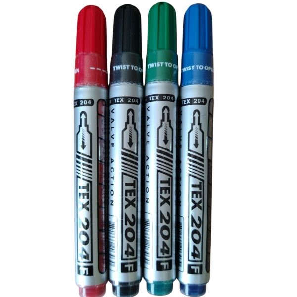 Tex 204 White Board Marker Pump Action Bullet