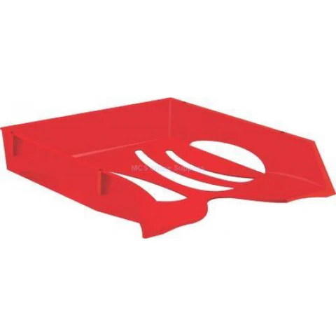 V98900009 BAN189 Letter Tray Viking Stackable Red