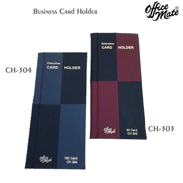 Business Card Holder PVC 2 Tone CH   303