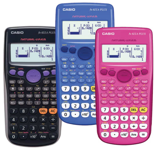 FX 82 ZA PLUS II Casio Scientific Calculator 283 Function