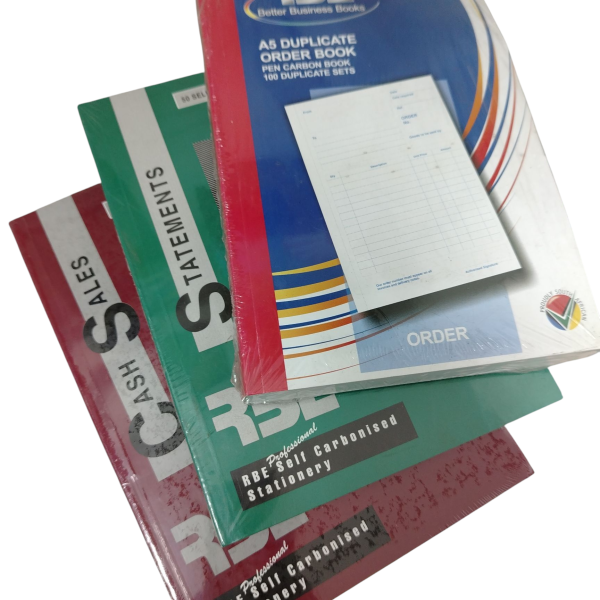 F0355 A5 Order Books 50 x Duplicate