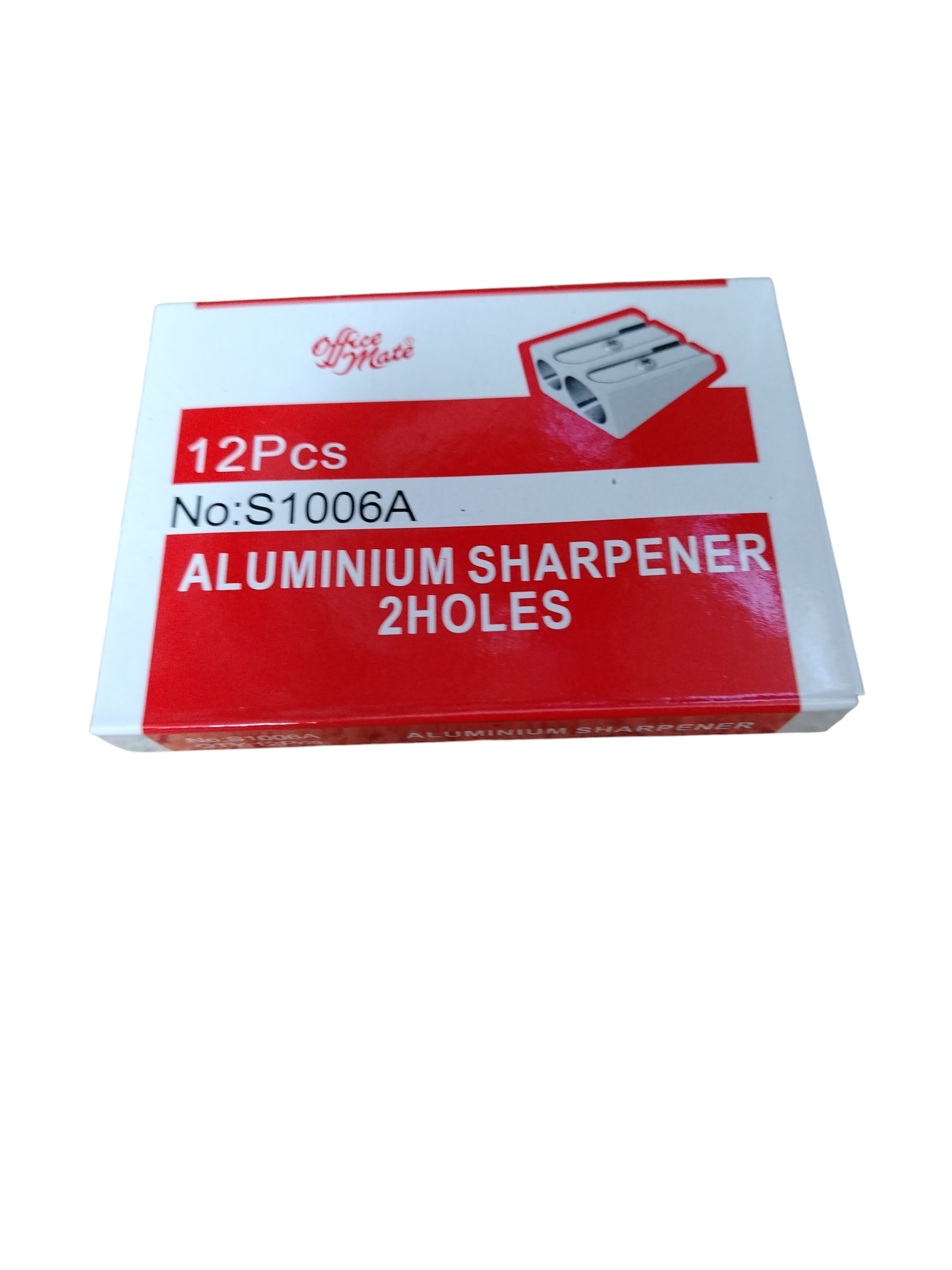 WEDGE TYPE S1006A METAL SHARPENER TWO HOLE ALLUMINIUM