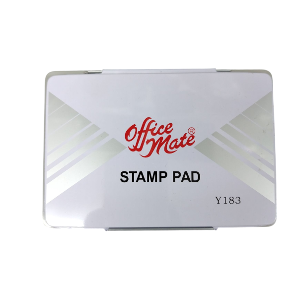 Y183 STAMP PAD METAL UNINKED 142 x 100mm