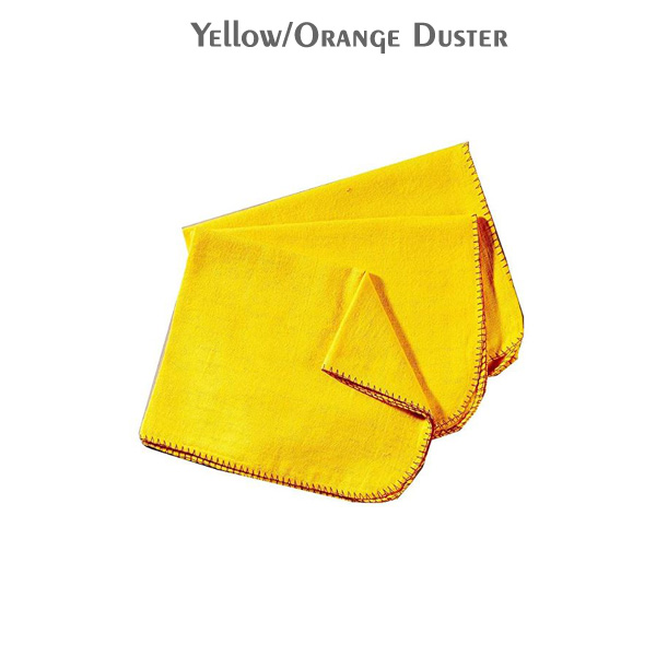 Yellow/Orange Cloth Dusters