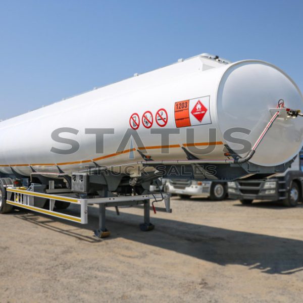 2015 GRW 50 000L Tri-Axle Aluminium Bridging Fuel Tanker Trailer