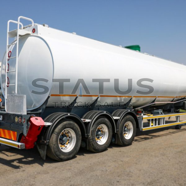 2015 GRW 50 000L Tri-Axle Aluminium Bridging Fuel Tanker Trailer